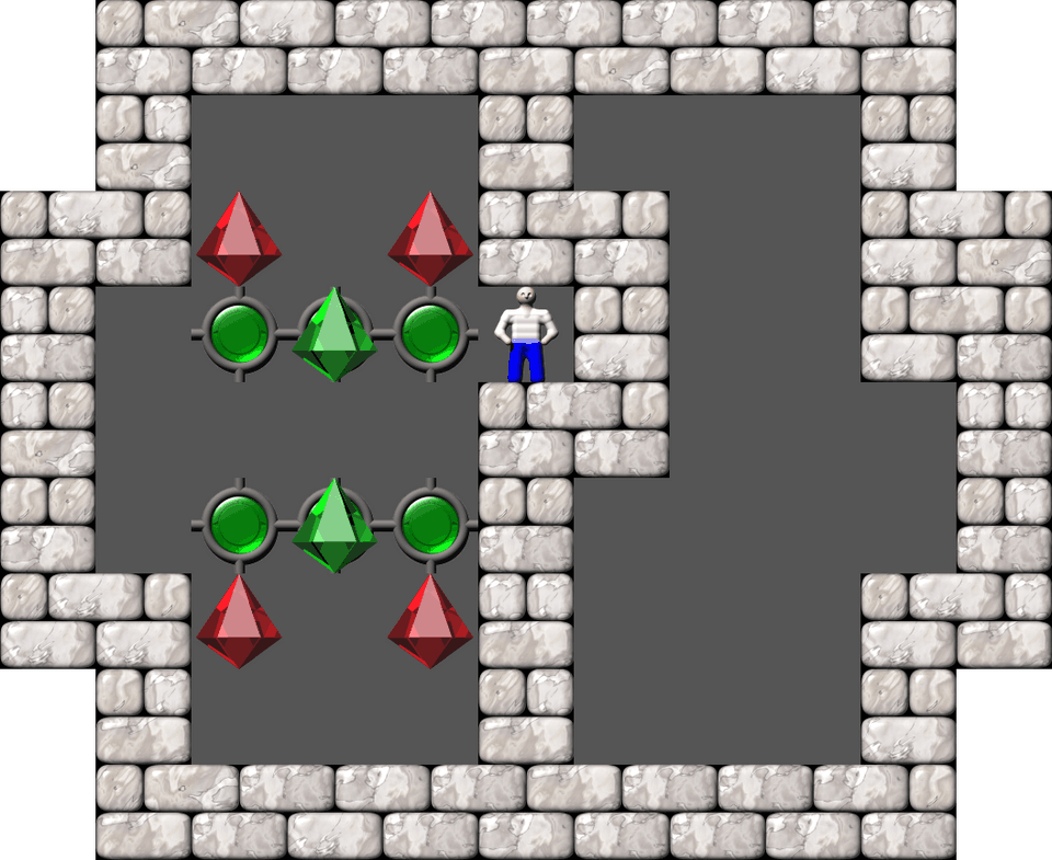 Sokoban Bugs collection level 76